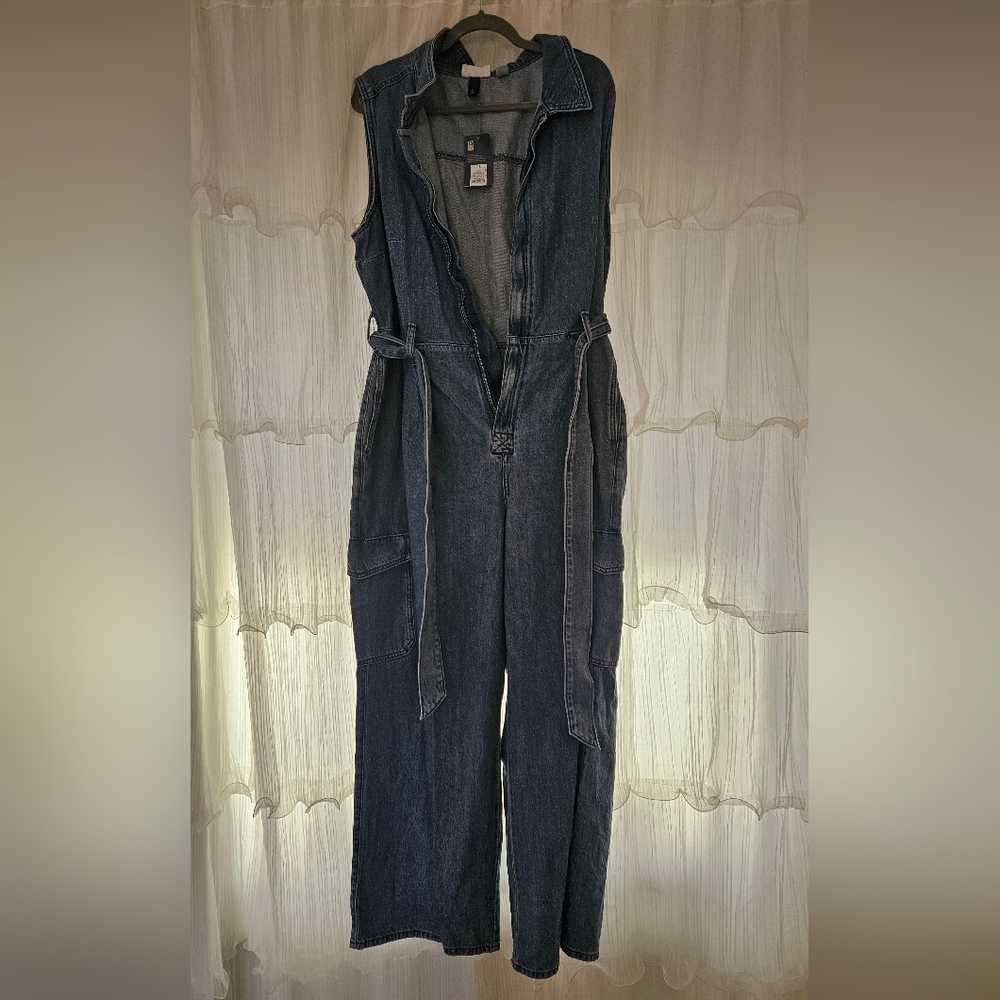 Women's Denim Jumpsuit